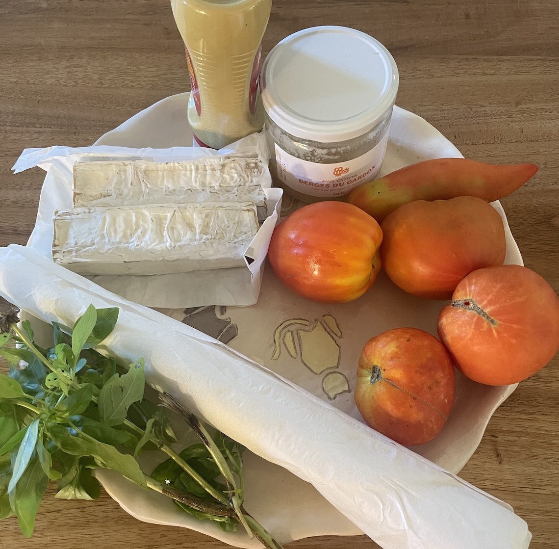 ingredients de la tarte 